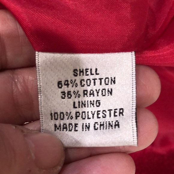 Talbots red blazer - Picture 7 of 9